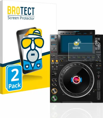 Produktbild von 2x BROTECT Schutzfolie für Pioneer CDJ 3000 Displayschutz Displayschutzfolie Folie Matt Entspiegelungsfolie
