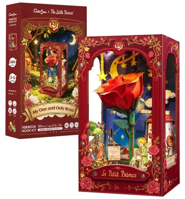 Obrázek produktu pro My One and Only Rose – CuteBee DIY Book Nook miniaturní domek 3D puzzle