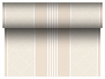 Zdjęcie produktu dla Papstar Tischläufer PV Tissue champagner Royal Collection 24mx40cm Elegance