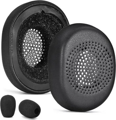 Productafbeelding van Vervangende Oorkussentjes voor Jabra Evolve2 30 SE - Comfortabele Oordopjes van Geheugenschuim voor Ruisonderdrukking en Geluidsisolatie