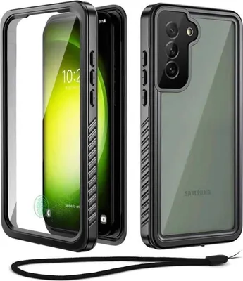 Produktbild von Wasserdichte Hülle für Samsung Galaxy S23, IP68 wasserdicht, 360°-Rundumschutz, integrierter Displayschutz, stoßfest, schneesicher, wasserdicht für S23 6,1"