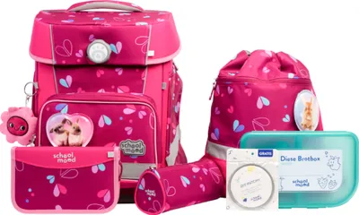Produktbild von School Mood Champion Maxx Pro Klara Häschen Ranzen Set 7tlg.