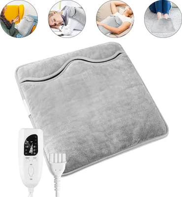 Produktbild von Fußwärmer,Elektrischer Fußsack mit 6 Temperaturstufen und Überhitzungsschutz mit Abschaltautomatik,Maschinenwaschbar,50 W (Fussheizung),9*9*30.5cm
