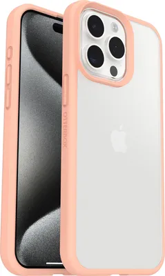 Produktbild von OtterBox React iPhone 15 Pro Max - clear/peach