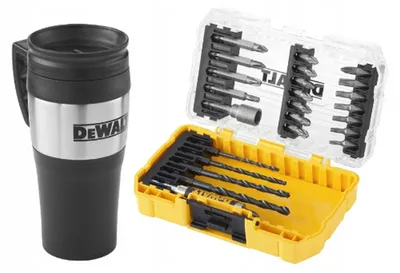 DEWALT Bohrer- und Bit-Set 25-teilig DT70707-QZ mit Magnethalter und Koffer