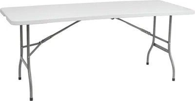 Produktbild von nabbi Cateringový skládací stůl Vivas 180x70 cm - šedá/bílá