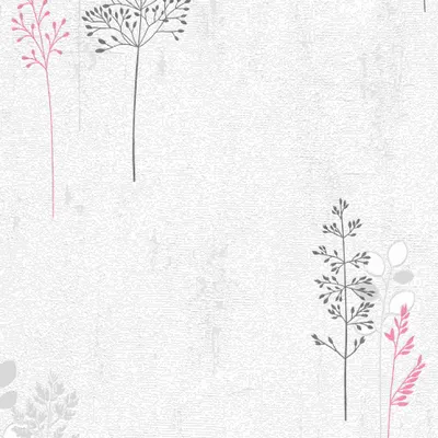 Produktbild von Papiertapete 20011-06 Tapete Blumen Floral 0.53 x 10.05 m Erismann   Grau