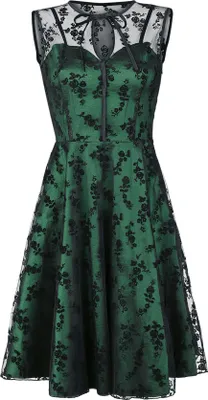 Produktbild von Voodoo Vixen Mittellanges Kleid Damen Emerald grün S