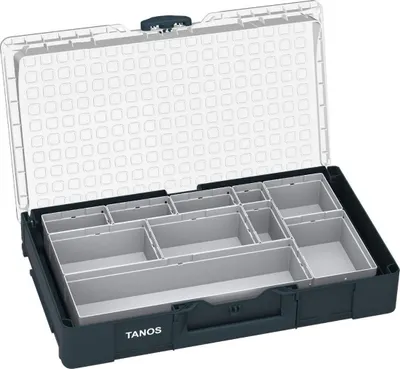 Image de Tanos Systainer³ Organizer L 89 avec 10 boîtes d'insertion anthracite (RAL 7016) - 83500008