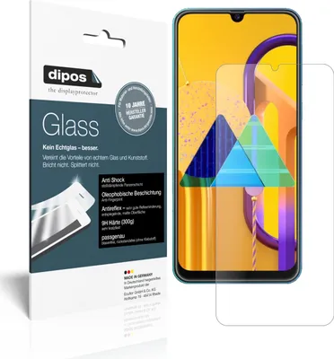 Obrázok produktu pre 1x ochranná fólia pre Samsung Galaxy M21 matná - proti nárazom 9H fólia dipos Glass plastové sklo
