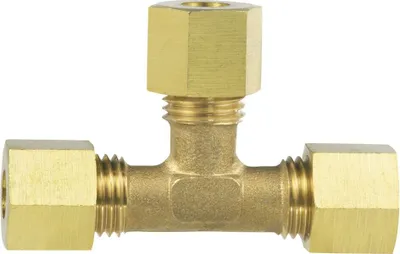 Produktbild von Talamex T-gasanschluss 8 Mm Golden  Golden One Size