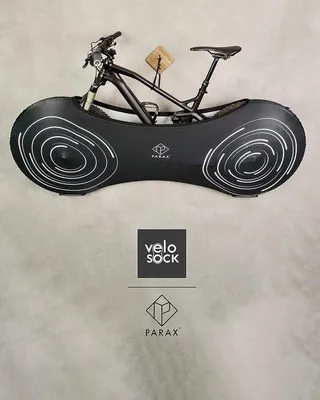 Productafbeelding van Famanu fietshoes voor binnenshuis - Beschermt vloeren en muren tegen vuil - Zwart