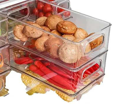 Obrázek produktu pro Organizér na skladování potravin, vodotěsný design, snadno se čistí, velká úložná nádoba