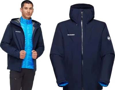 Produktbild von Mammut Convey 3 in 1 HS Hooded Jacket Herren Outdoor Jacke Wanderjacke : S