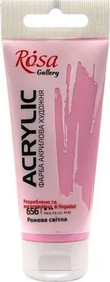 Obrázek produktu pro Rosa Gallery Akrylová barva Rose Light (656) 60 ml 1 ks