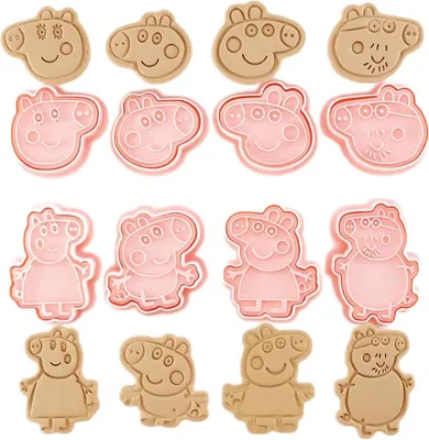 Image de Emporte-Pièces En Plastique Peppa Pig Pour Enfants