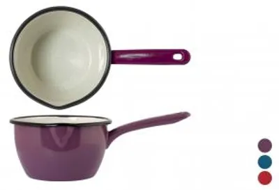 Immagine prodotto di H&H Casseruola Smaltata Con Beccuccio, Ø Cm14