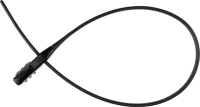 Produktbild von Dunlop Fahrradschloss 53 cm Zahlenschloss für Fahrrad, E-Scooter und Mehr - Schloss mit Zahlencode - Kompakt und Leicht- Fahrrad Zubehör - Schwarz