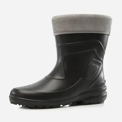 Produktbild von Ladeheid Damen Thermo Eva Gummistiefel federleicht LA-800-2017 (Schwarz/Grau, 36)