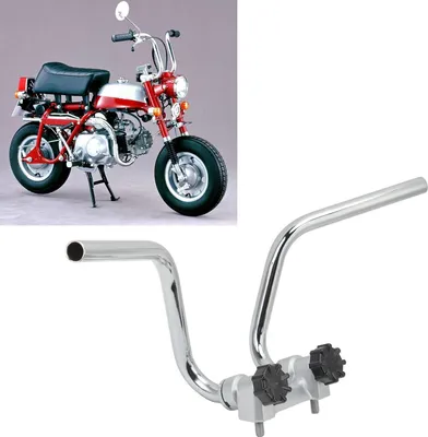 Produktbild von 22 mm Motorrad-Splitter-Lenker, Edelstahl-Lenklenkersystem für Z50A Mini Trail CT70
