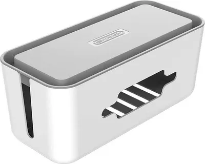 Obrázek produktu pro Box na kabely, prachotěsný, šedý, 28 x 10 cm, protiskluzový