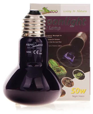 Produktbild von Repti-Zoo Heizlampe Nacht 50W Spezialfarbe für Terrarium