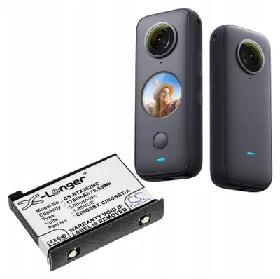 Zdjęcie produktu dla Akumulator Bateria typ CINOSBT CINOSBT/A do Insta360 Insta 360 One X2 X 2 / CS-NTX362MC