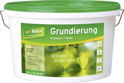 Produktbild von Pronatur Grundierung 5 L transparent