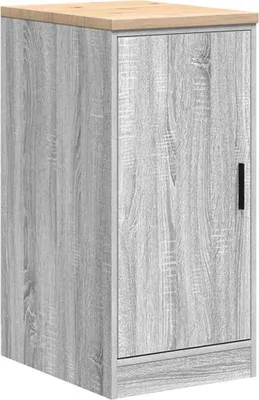 Obrázek produktu pro Garážová skříň Šedá Sonoma 40x51x85 cm Borovicový masiv