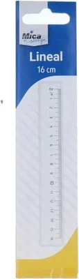 Produktbild von Schul-Lineal 16 cm transparent