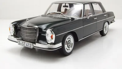 Produktbild von Norev 183935 Mercedes 280 SE Limousine W108 1968 dunkelgrün metallic 1:18