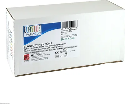 Image de Elastus Hydrocool Binde 6 cmx5 m 10 St