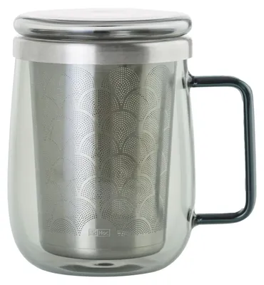 Produktbild von AdHoc AHM-TK63, Einzelbild, 0,56 l, Transparent, Glas, Tasse, Tee
