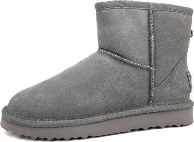 Immagine prodotto di OOG Scarpe da donna Stivali Foderato Grigio Tempo libero, Numero di scarpe: 40 EU