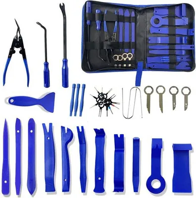 Produktbild von Auto Demontage Kit, 36-teiliges Autoklebezug-Set, Klebezug-Entferner, Reparatur-Kit für Innenausstattung