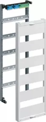 Produktbild von HAGER Einbausatz, univers, m. Hutschienen, f. Feldverteiler AP 5-reihig, 750x250mm, QC