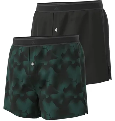 Produktbild von Adidas - Boxershorts für Herren, gewebter Stoff (2er-Pack) GT60536 (S) (Bunt)