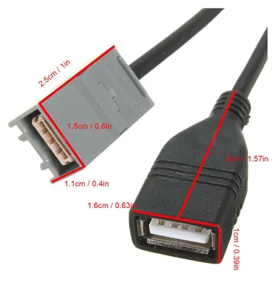 Immagine prodotto di Cavo adattatore audio AUX-USB per Honda Civic Jazz CR-V Accord Odyssey