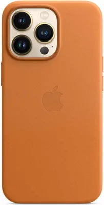 Produktbild von Leder-Case MagSafe Apple iPhone 13 Pro Max - Golden Brown
