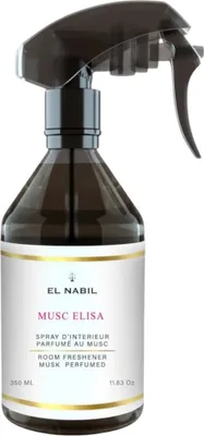 Image de Spray textile Musc Elisa 350 ml - El Nabil
