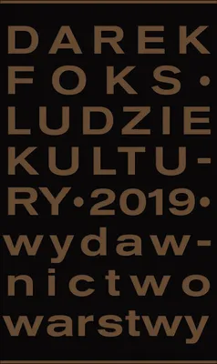 Obrázok produktu pre Ludzie kultury - tomik poetycki Darka Foksa