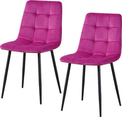 Zdjęcie produktu dla Krzesło Mesa Velvet, zestaw 2 sztuki