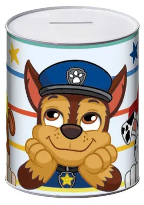 Obrázok produktu pre Kovová pokladnička PAW PATROL, PW15606