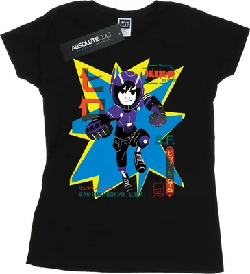 Produktbild von Disney - "Big Hero 6" T-Shirt für Damen BI15093 (S) (Schwarz)