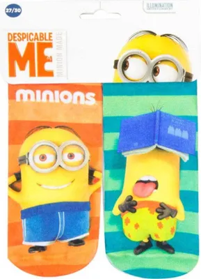 Obrázek produktu pro Ponožky Minions 2 páry Uni ponožky Outdoorové ponožky