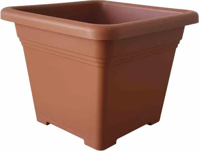 Produktbild von Siena Garden 194-001MP Quadro Pflanzkübel 40 x 40 x 31,5 cm, terracotta