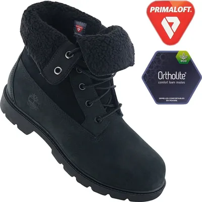 Produktbild von TIMBERLAND - Damen Nubuk Faltpelzstiefel - Nummer 37.5