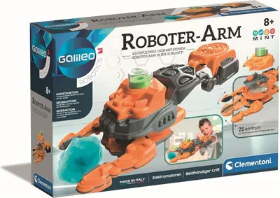 Produktbild von Clementoni 59328 - Galileo Robotics - Bausatz, Roboter-Arm