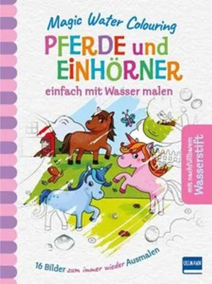 Produktbild von Magic Water Colouring Pferde Einhörner
