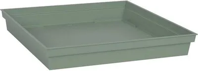Productafbeelding van Vierkante onderzetter voor bloempotten – 32,6 cm – lauriergroen